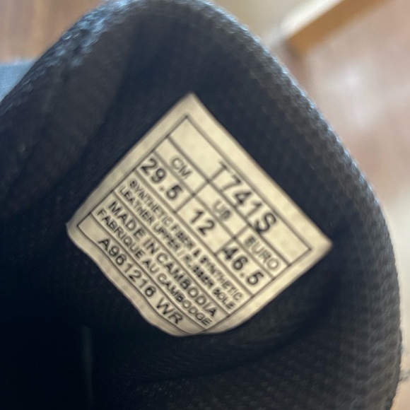 Asics Stormer Running Mens Shoes Size 12, Color: Grey/Black - Picture 2 of 7